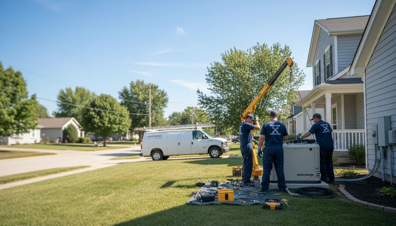 Generator Installation in Lequire, OK near me